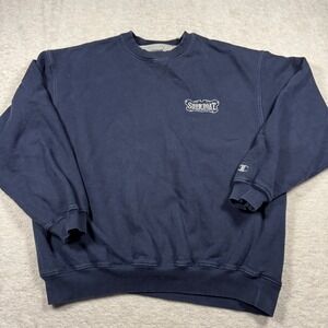 Vintage Champion Showboat Mardi Gras Casino Crewneck Sweatshirt Mens XL Navy